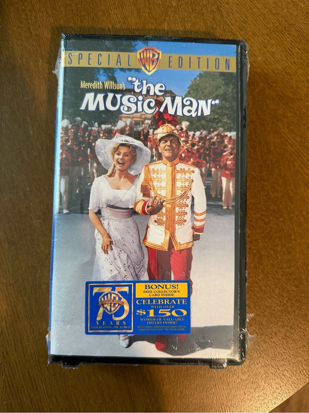 Sealed Warner Bros. Special Edition - The Music Man VHS Tape